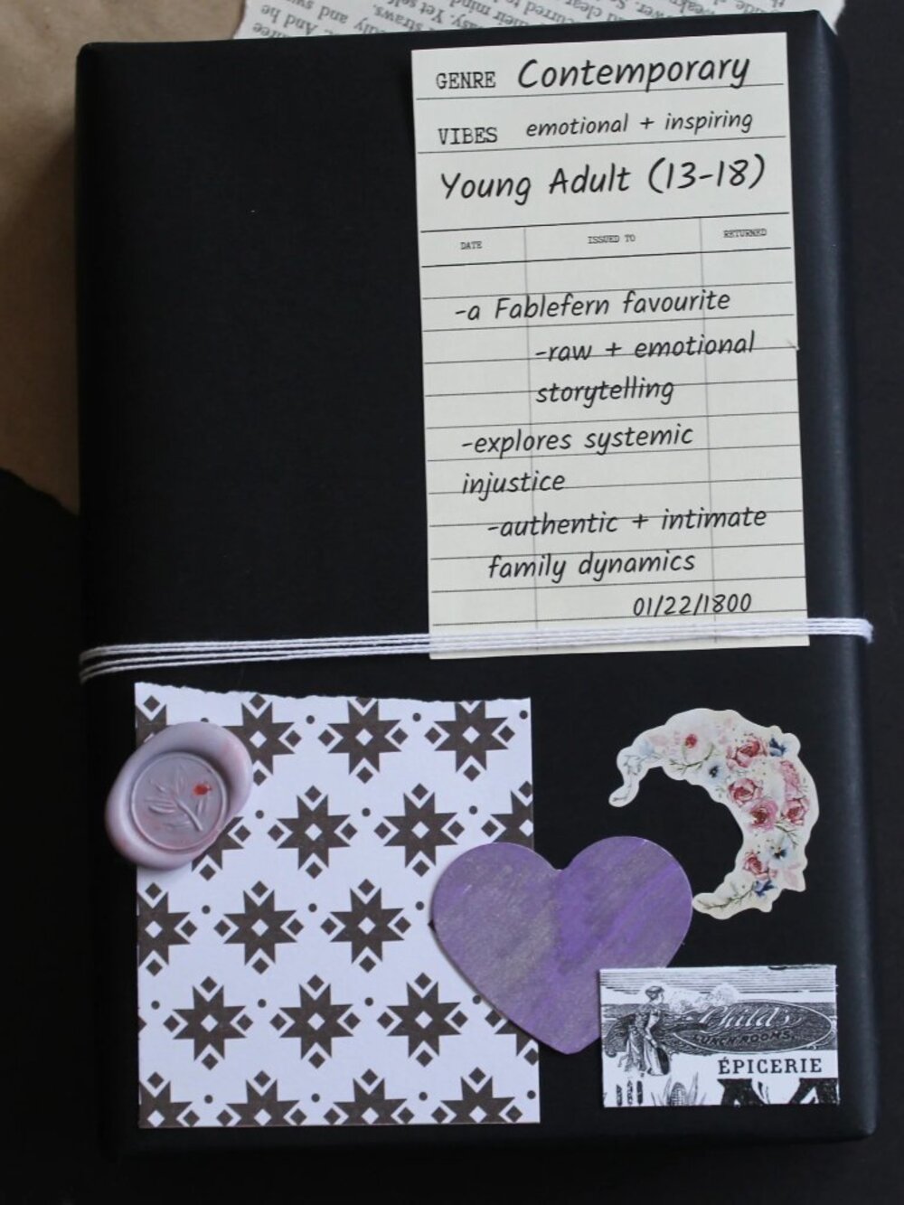 Blind Date with a Book | Contemporary Fiction | Young Adult